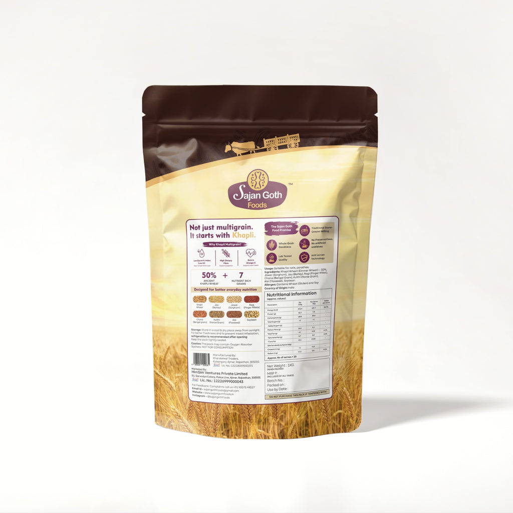 Khapli Multigrain Atta